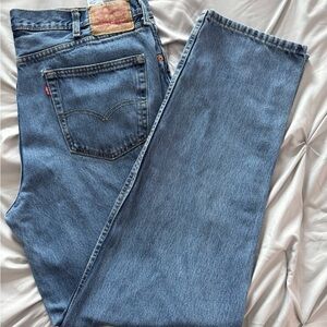 Levi's Men's 550 Classic Straight Blue Jeans Size 40x36